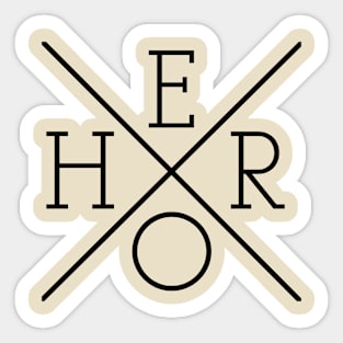 Hero Sticker